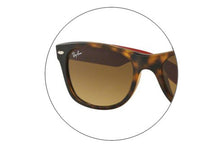 Lade das Bild in den Galerie-Viewer, Ersatzgläserpaar der RB2132-618185x52_55x-brown-gradient-dark-brown