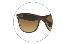 Lade das Bild in den Galerie-Viewer, Ersatzgläserpaar der RB2132-618985x52_55x-light-brown-gradient-dark-brown