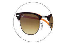 Lade das Bild in den Galerie-Viewer, Ersatzgläserpaar der RB3016-112685X49_51X-brown-gradient-dark-brown