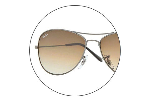 Ersatzgläserpaar der RB3362 004-51x56_59xcrystal brown gradient